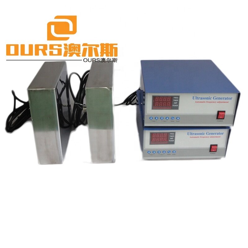 28khz/40khz 5000W Immersion Ultrasonic Washers transducer and generator for sale Customized array transducer