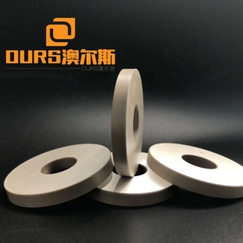 50*20*6.5mm Piezoceramic Ring Element High Efficiency Pzt Material Ring