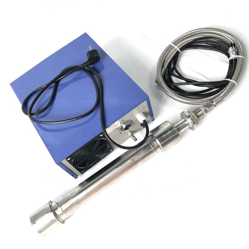 316 Stainless Steel Pipeline Ultrasonic Industrial Cleaning Immersion Transducer Cleaner Bath Vibration Tube Transducer