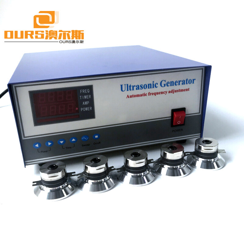 1200W Dual Frequency Ultrasonic Generator 80KHz/100KHz Multi Frequency Ultrasonic Generator For Cleaning