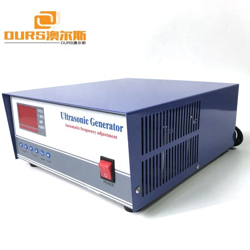 1800W Adjustable Single Frequency Ultrasonic Generator 40KHz 28KHz For Industrial Ultrasonic Cleaning Machine