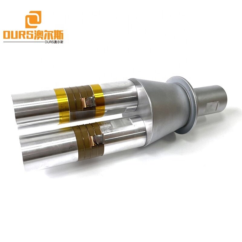 20K 3200W Ultrasonic Welding Transducer Used On Nickel/Copper/Steel Battery Bar Ultrasonic Welding System