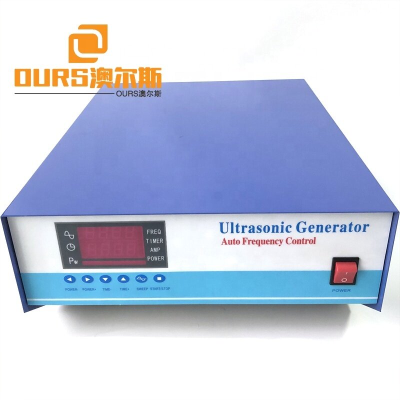 600W Smart Ultrasonic Multi Frequency Generator Power Driver Cleaning Use 28K/60K/70K/84K Piezoelectric Convertor Power Source