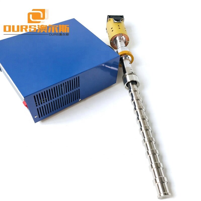Titanium Alloy Industrial Ultrasonic Degassing Equipment Ultrasonic Probe 20KHz For Chinese Herb Extraction