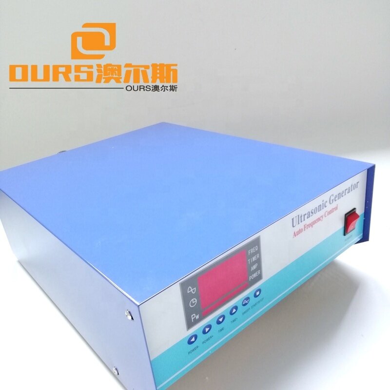 Three Frequency 28K/33K/40K Switchable Industrial Ultrasonic Generators 600W Used In Reactor/Vibrator/Cleaner Drive