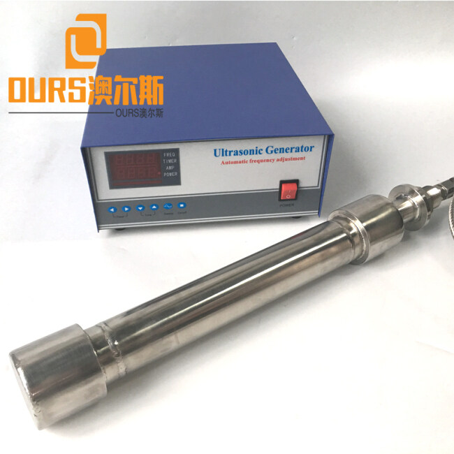 25-27khz 1500w Ultrasonic tube reactor waterproof ultrasonic tube reactor for biodiesel with digital power driver