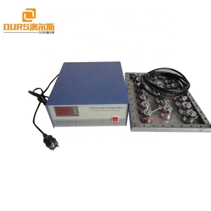 600W Industrial hardware degreasing plating stainless steel 316 ultrasonic vibration plate