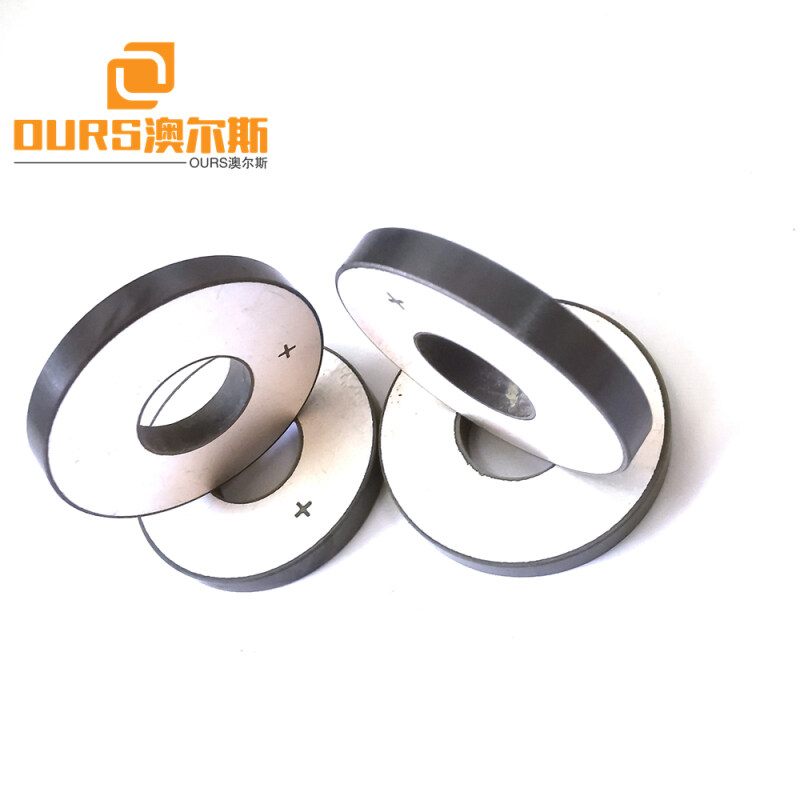 38.1*13*6.35mm P44 Material Piezoelectric Ceramic Rings  For Ultrasonic Cleaner Transducer