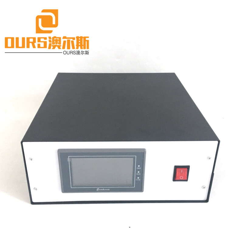 15KHZ/20KHZ Digital Touch Ultrasound Generator And Horn For Medical Level Semi-Automatic 3-Layer  Making Machine