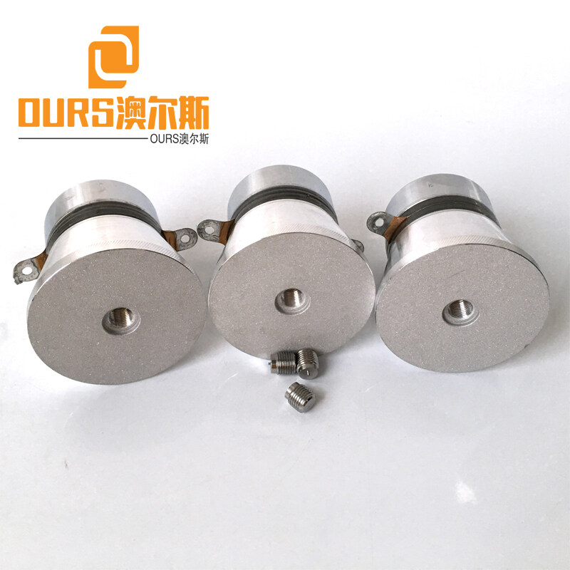 120W High Power Ultrasonic Transducer ,28KHZ PZT-4 Ultrasonic Cleaning Transducer And Sensor For Dishwasher