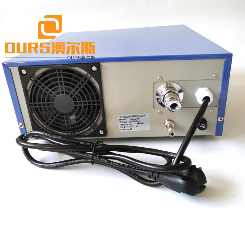 600W Digital Ultrasonic Power Supply 100khz  Ultrasonic Wave Generator For Ultrasonic Cleaning Machine