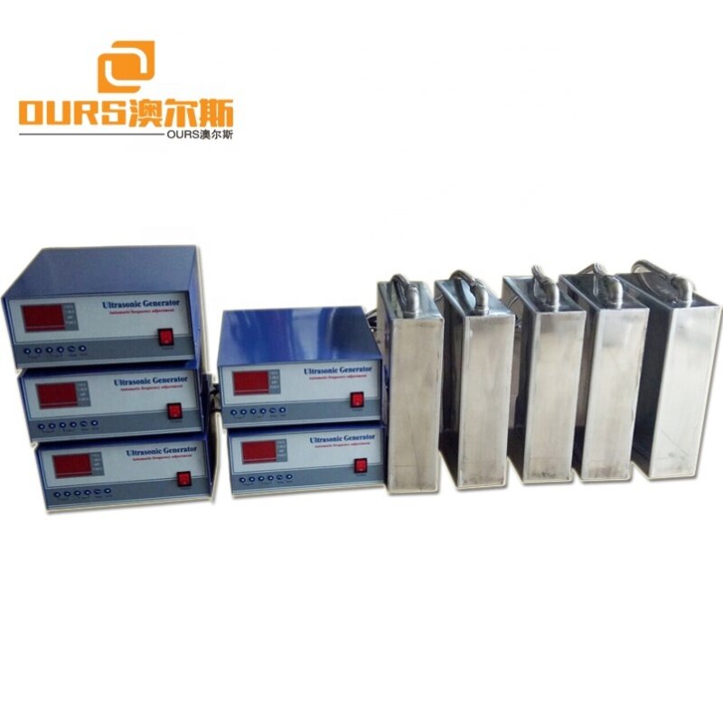 600W Customized Plate Type ultrasonic immersion submersible ultrasonic cleaner immersible house ultrasonic transducer