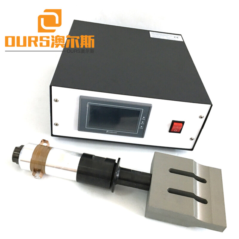 20KHZ 2000W ultrasonic plastic welding generator and transducer for Non Woven Knurling