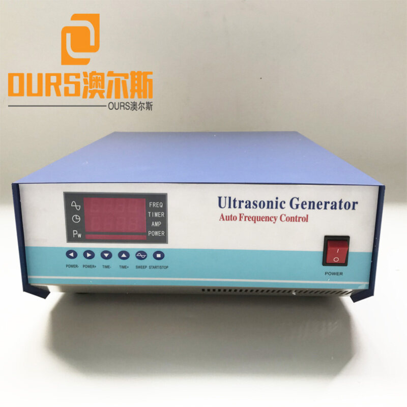 600W diy Ultrasonic Vibration Generator For 40khz/100khz Dual Frequency Ultrasonic Cleaner
