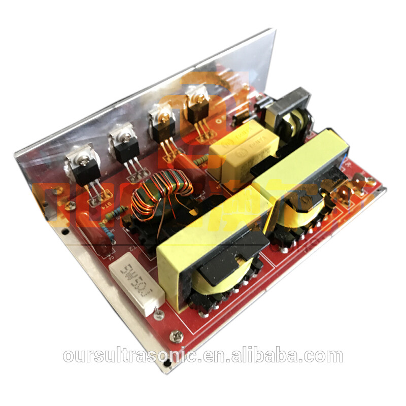 50W Ultrasonic uniform Ultrasonic Cleaning Transducer Driver with PCB