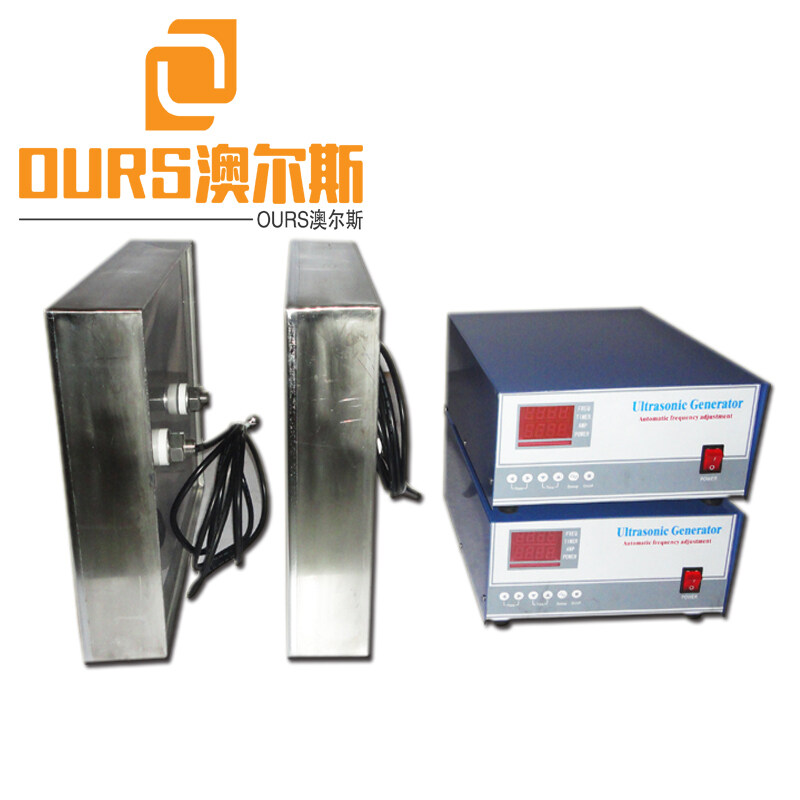 135KHZ High Frequency 1000W Submersible Type Ultrasonic Cleaning Transducer Plate For Cleaning Semiconductors