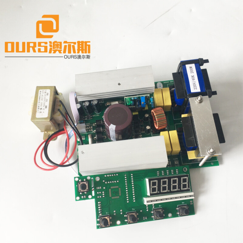 28KHZ/40KHZ 600W Ultrasonic Cleaning Transducer Circuit Boards With Dispaly Board For Punching Hardware Parts