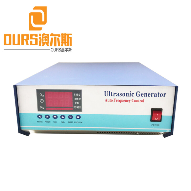 28KHZ/40KHz 1000W Double Frequency Digital Ultrasonic Generator For Waterproof Immersible Ultrasonic Pack