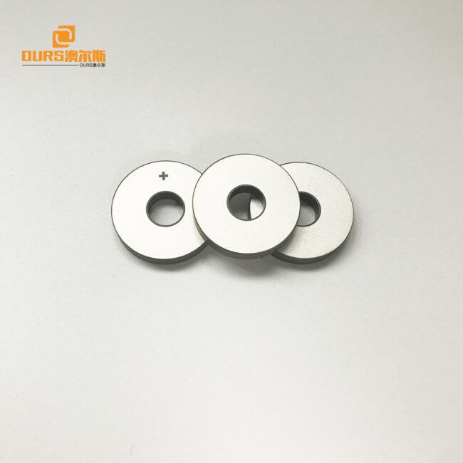 Size Customizable Piezoelectric Ceramic Ring,Ultrasonic Piezo Element Piezo Ceramic Ring 38x13x6mm