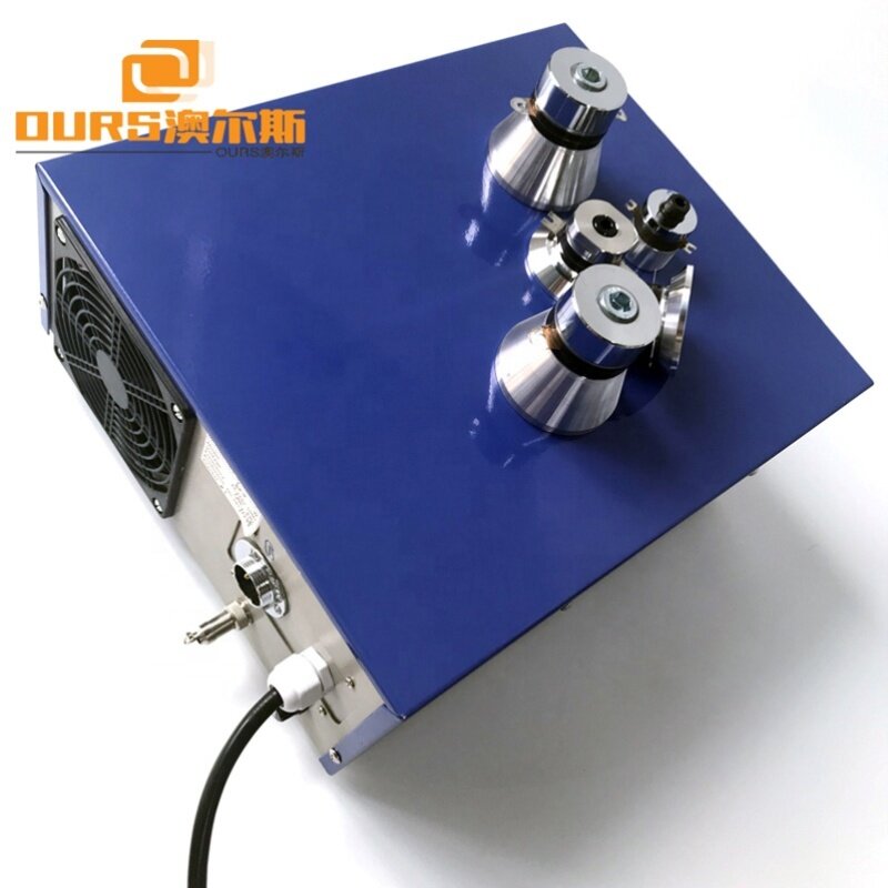 25KKz/28KHz/40KHz Ultrasonic Generator For Cleaning Tank With CE Rohs PLC Port 220V 110V Power Frequency Adjustable