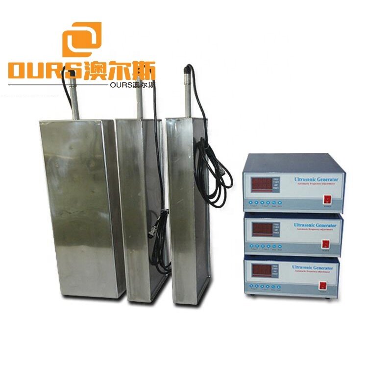 1500W Customized Stainless Steel SS316 Industrial Ultrasonic immersible Transducer For Generator Control System