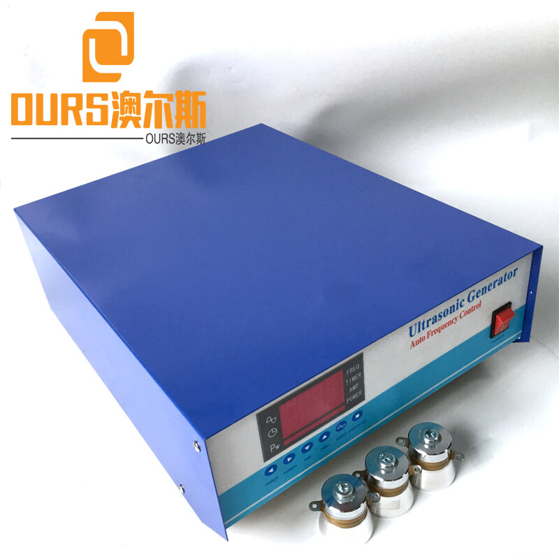 1200W Dual-Frequency Ultrasonic Cleaning Generator for Waterproof Submersible Ultrasonic Cleaner