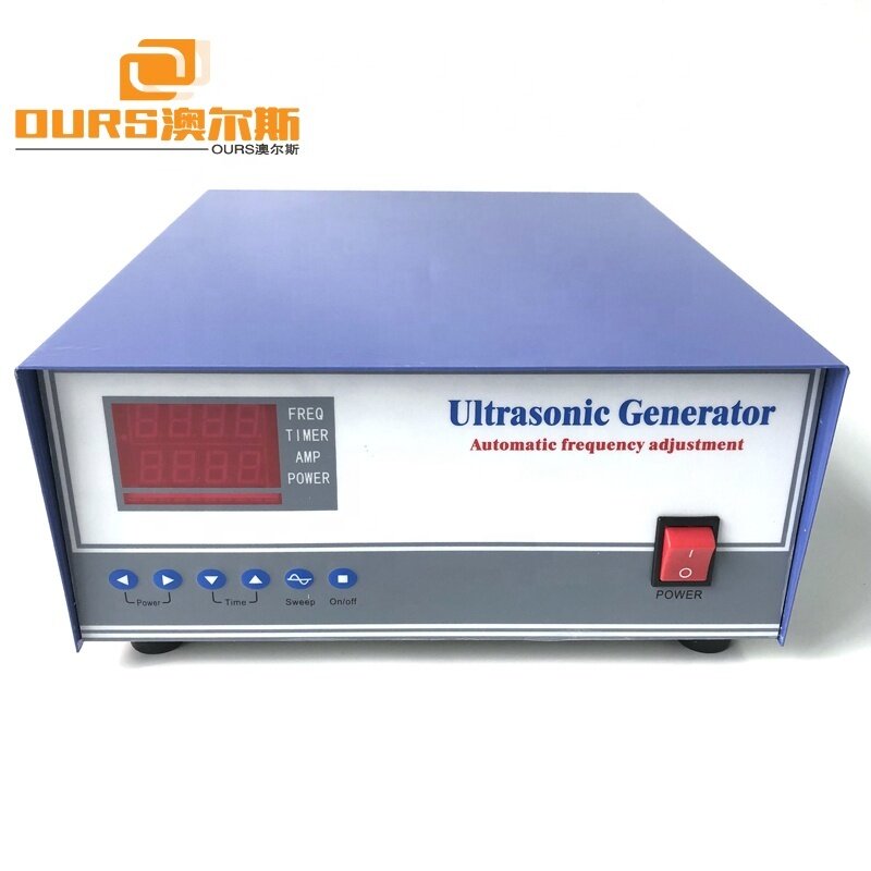 28KHz/40KHz Dual Frequency Ultrasonic Cleaning Generator, 1500W High Power Double-Frequency Ultrasonic Generator