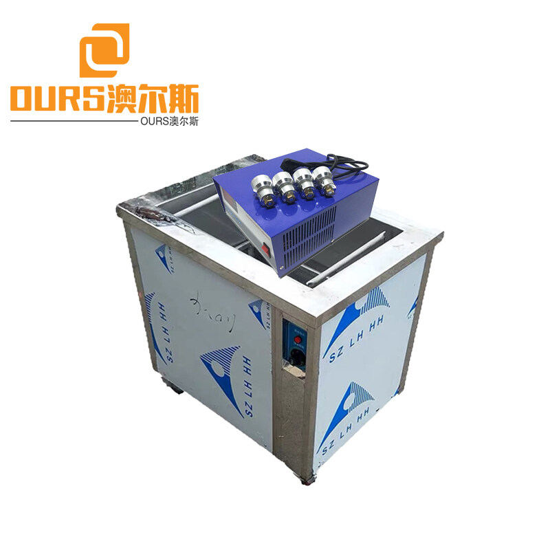 2000W 25KHZ/28KHZ Heated Ultrasonic cleaning machine For Melt blown cloth nozzle
