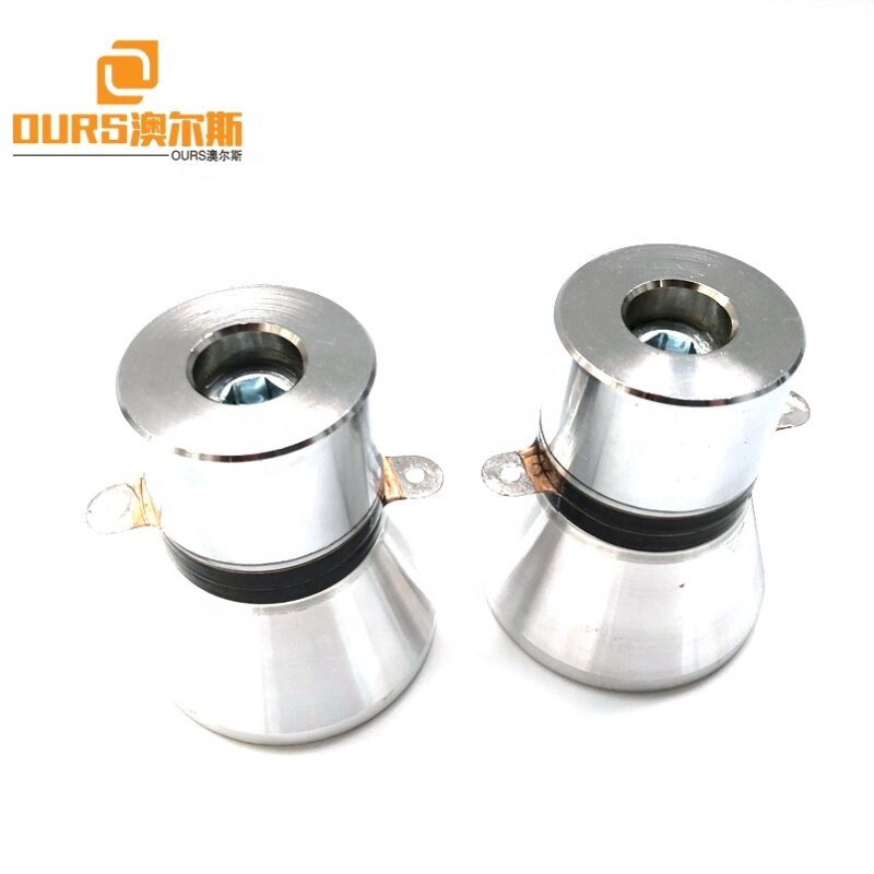 PZT4/PZT8 Type Industry Ultrasonic Cleaning Transducers High Power Piezoceramic Cleaner Transducer/Sensor 100W 25K Single Power
