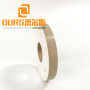 Customized  Size 50*17*6.5MM PZT8 PZT4 Piezoelectric ceramic ring for 20khz ultrasonic transducer manufacturer
