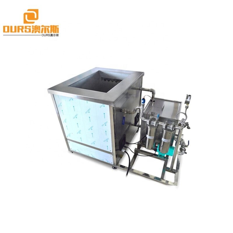 5000W High Power Digital Industrial Air Filter Ultrasonic Cleaning Machine With Heater And Timer 28K/33K/40K Single Frequency