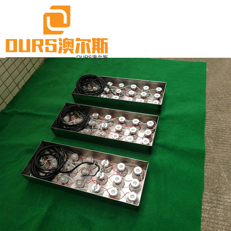 28KHZ/40khz 7000W High Power Electroplating Submersible Ultrasonic Transducers For Cleaning Tank