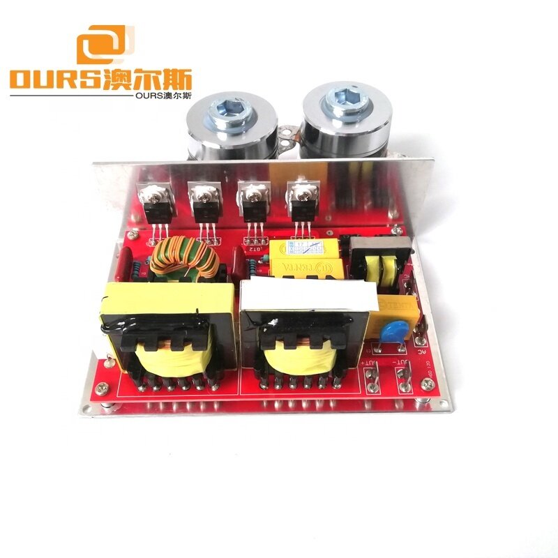 120W 28KHz Sonic Wave Ultrasonic Transducer Power Supply PCB Circuit Board Price Included 2 PCS Ultrasonic Transducer