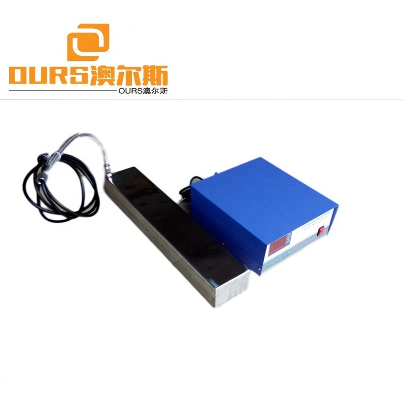 High Frequency Side Tank Mounted Immersible Ultrasonic Transducer Waterproof Vibrating Plate Box 1000W 54KHZ