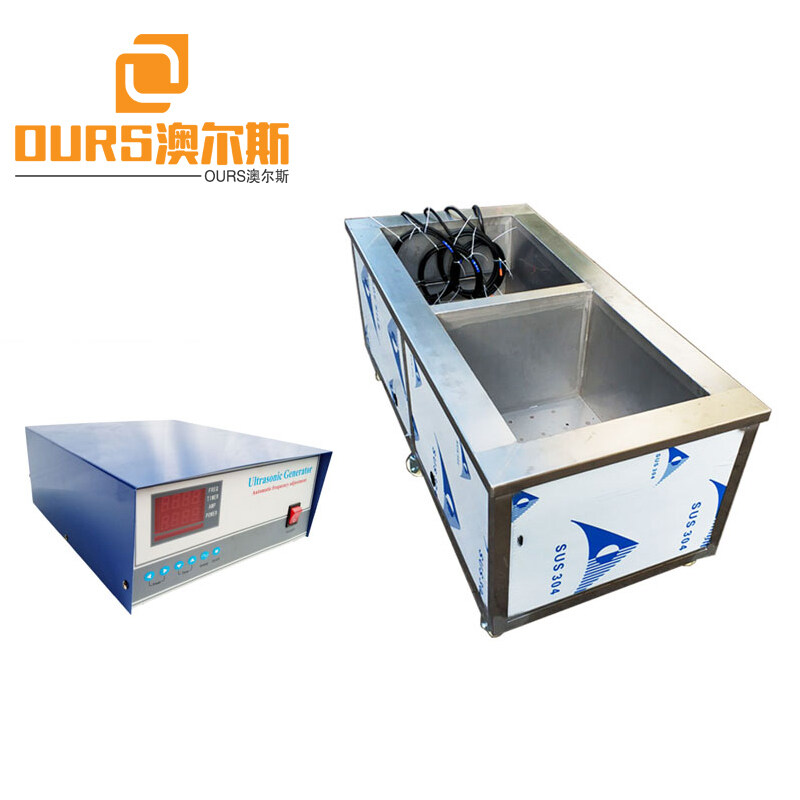28KHZ Heated Ultrasonic Cleaner 50 Gallon Cleaning Tank For Cleaning Oil Degreasing Equipment