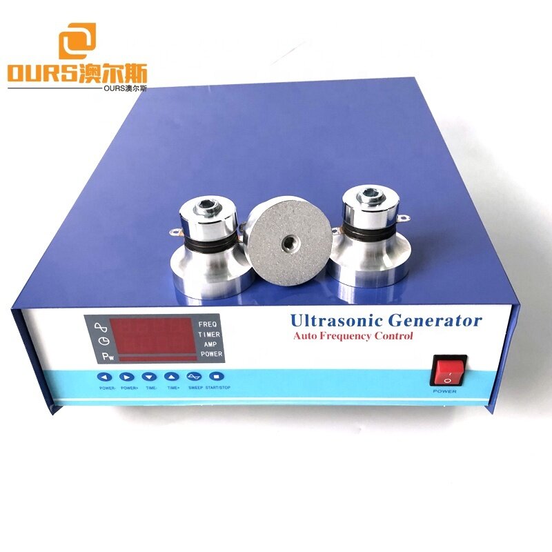 28K/40K/120K Multi Frequency Cleaning Transducer Generator Ultrasonic Power Supply With Power And Time Adjustable