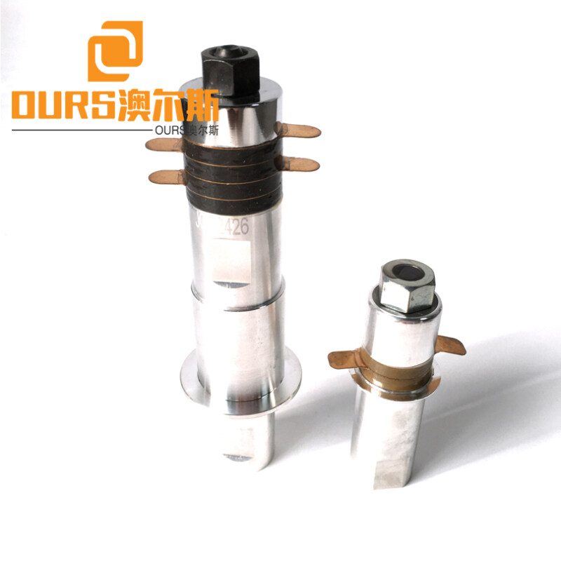 30KHZ 900W Ultrasonic Plastic Welding Transducer With Booster For Hand-held Spot Welding Machine