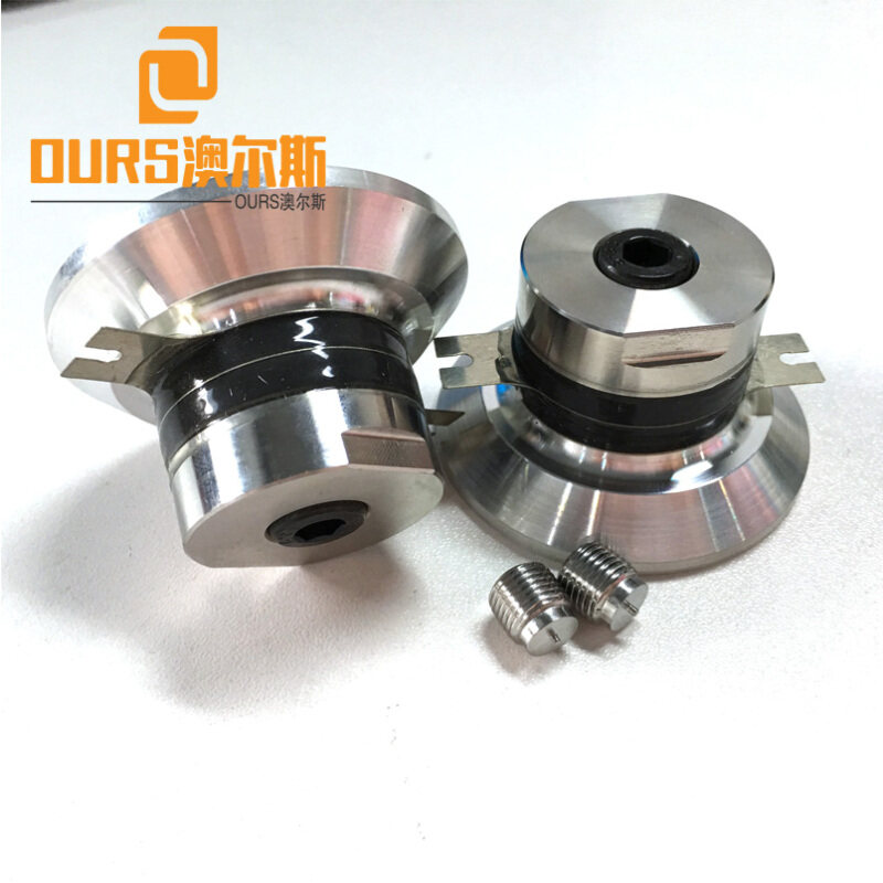 Customized Ultrasonic Transducer 48khz 50W For Dish Cleaning Fruit Cleaning