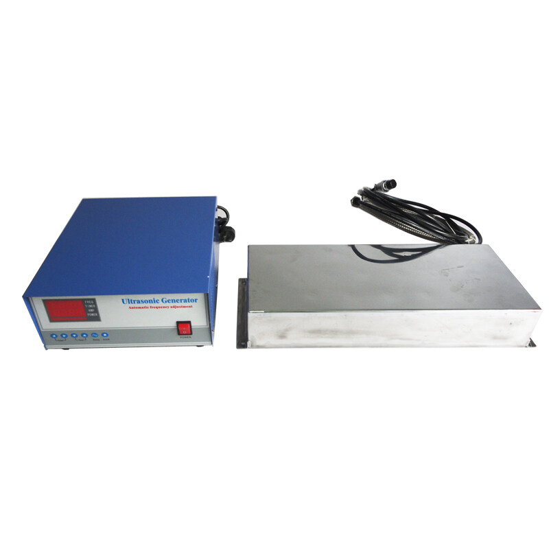 28KHz/40KHz Waterproof Ultrasonic Transducer Stainless Steel 316L Vibration Plate Ultrasonic Immersible Transducer Pack