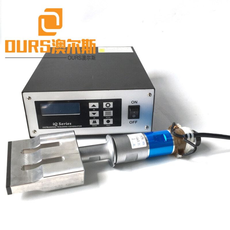 Hot Sales 20KHZ 2000W ultrasonic welding generator and transducer for Tie Type Mask Welding Machine