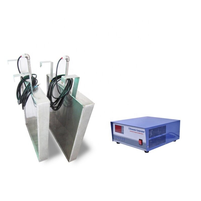 100KHz High Frequency 600W Submersible Ultrasonic Vibration Transducer Box With Controller