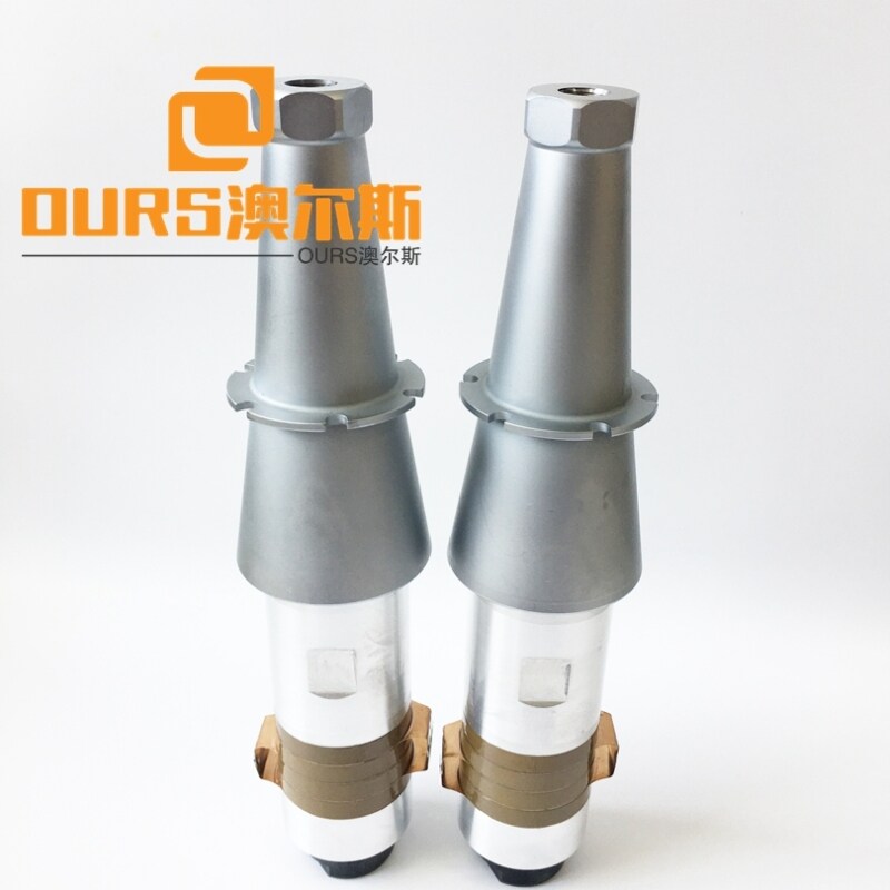High Performance 15KHZ 2600WPZT8  Ultrasonic Welding Transducer With Booster For Ultrasonic Welding Machine