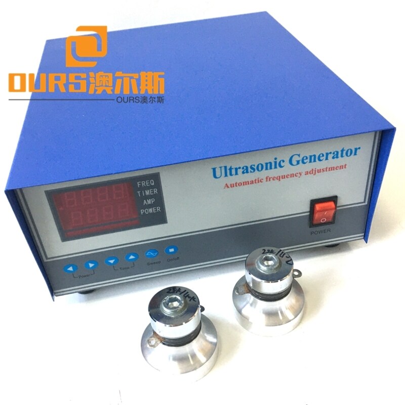 20KHZ 1200W Low Frequency Ultrasonic Generator System  For Cleaning Engine Parts