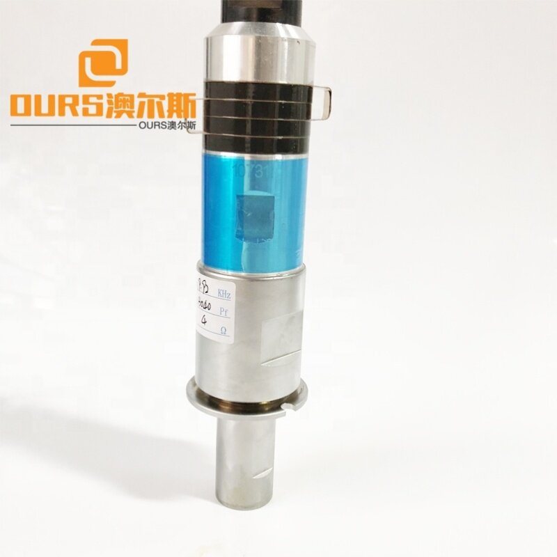 2600W 15khz ultrasonic welding  transducer with booster for high power welding machine