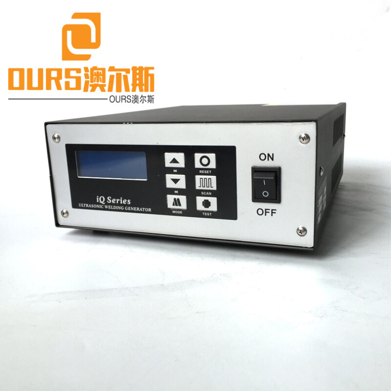 20KHZ 2000W Power adjustable Ultrasonic welding generator with 110mm horn for disposable face masks