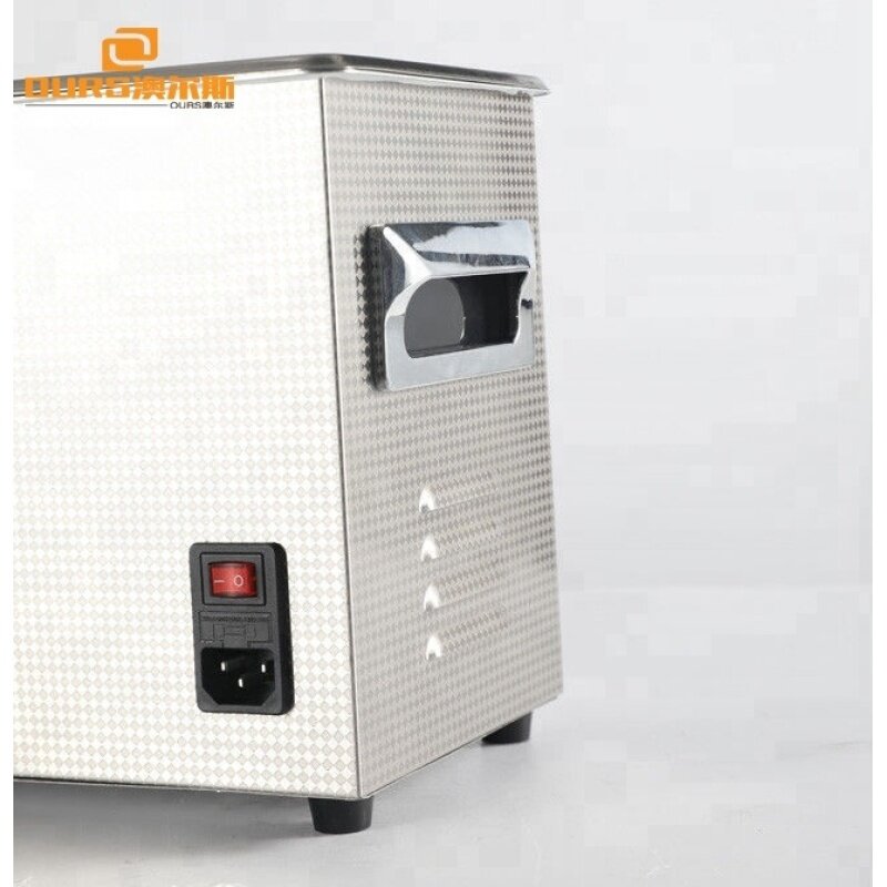 Volume 3.2Liter Portable Ultrasonic Jewelry Cleaner Ultra High Frequency 110V / 220V Voltage