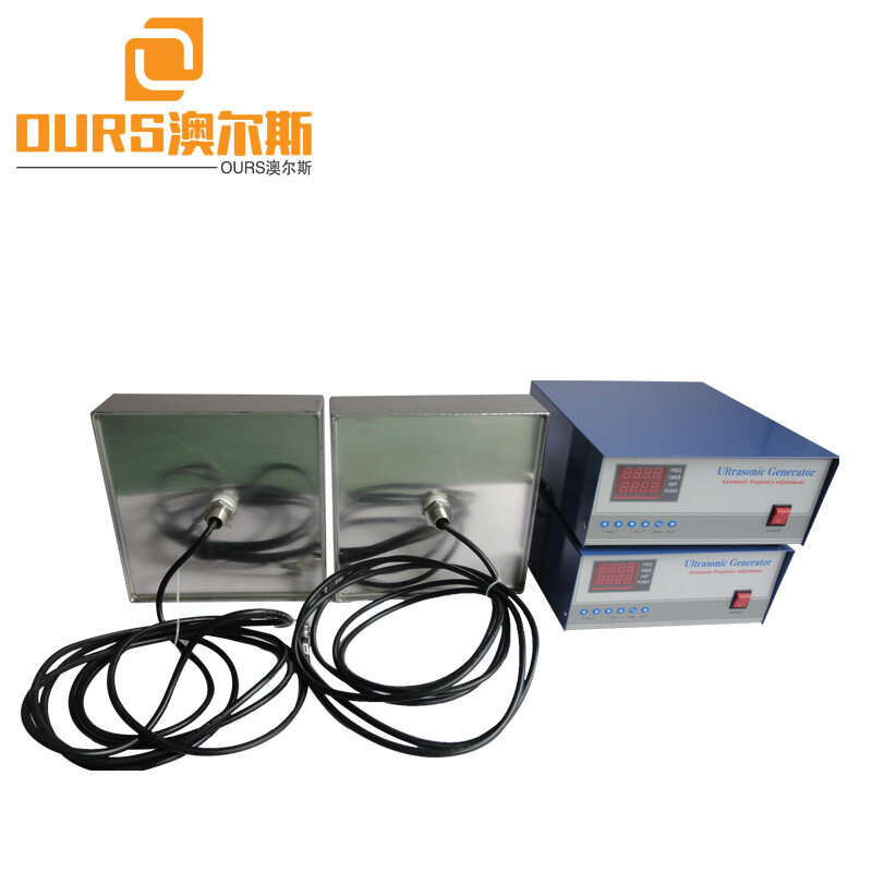 135KHZ High Frequency Stainless Steel 316L Submersible Ultrasonic Transducer Box For Homemade Ultrasonic Parts Cleaner