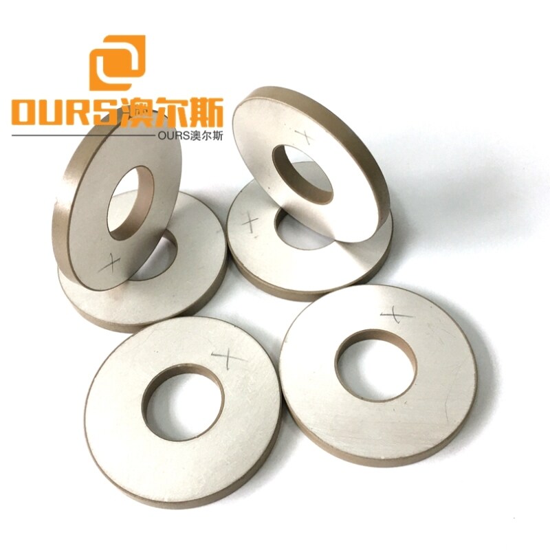 Customizable P8 P4 Material 50mmX3mm Disc Shape Piezoelectric Ceramic For Ultrasonic Cleaner