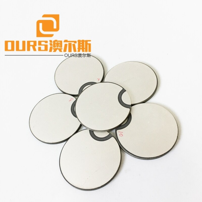 50mm Disc Piezoelectric Ceramic Materials Pzt-4 Pzt-5 Pzt-7 For Ultrasonic Cleaning Device