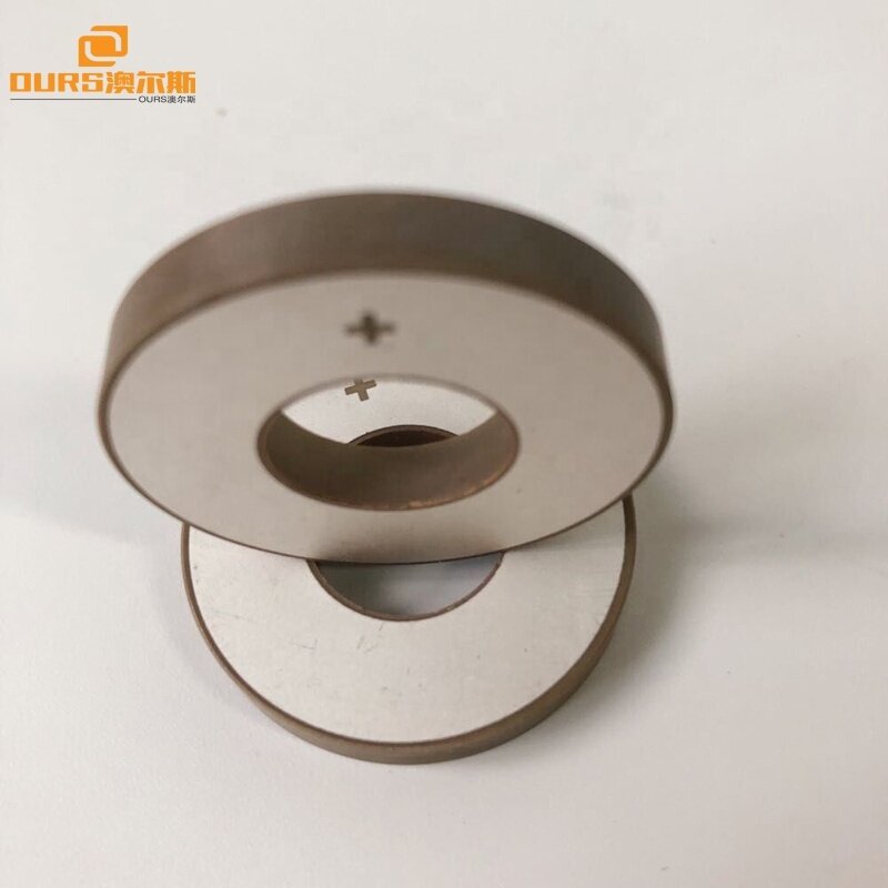 35x15x5mm Ring Piezoelectric Material For Manufacture 27K/40K Ultrasonic Cleaning Transducer Piezo Ceramics